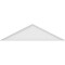 Ekena Millwork Peaked Cap Smooth Architectural Grade PVC Pediment, 64"W x 17"H x 2"P (Pitch 6/12) PEDPS064X170PKC00 - alternate 6